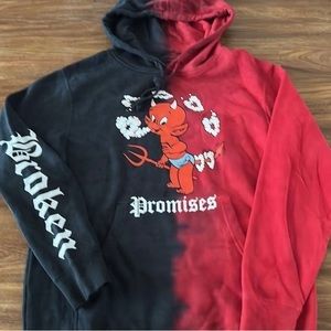 Broken Promises x Hot Stuff hoodie